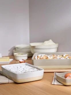 auflaufform rechteckig, nude