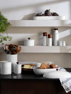 baguetteschale, white