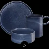 breakfast set form'art carbon 18-teilig