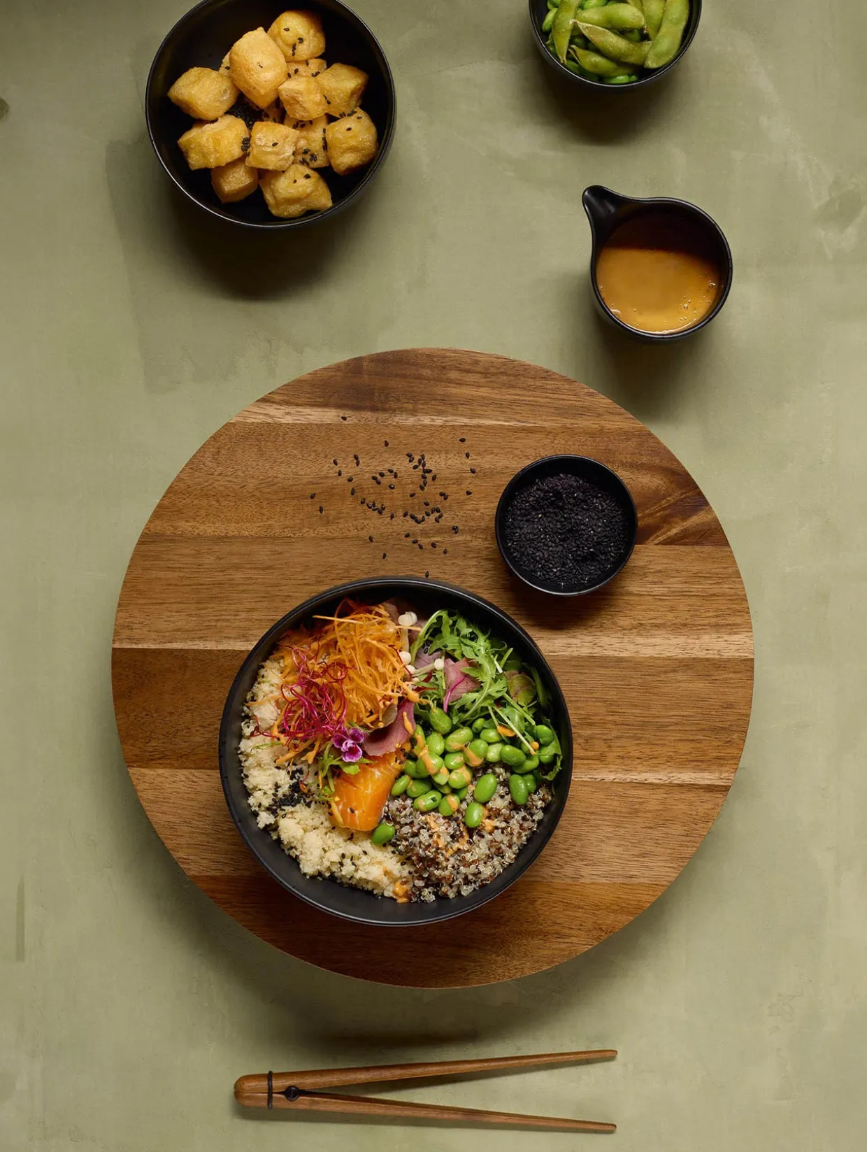 buddha bowl, kuro