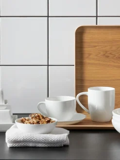 café au lait tasse mit unterteller