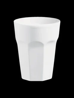 cappuccinobecher, weiß matt