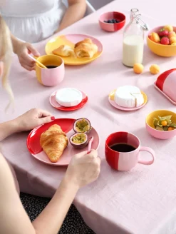 2er set eierbecher, blueberry smoothie