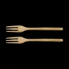 2er set gabeln, natur