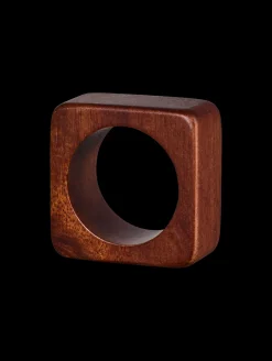 2er set serviettenringe, akazie