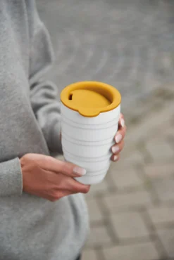 2er set thermoespressobecher, twisted