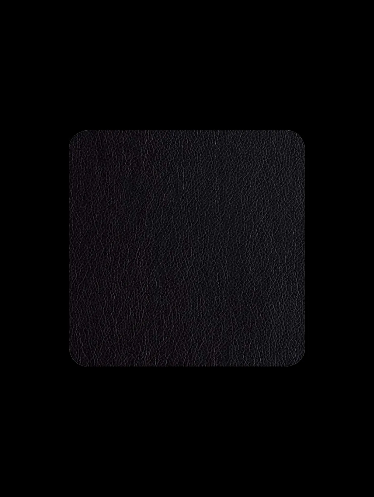 4er set untersetzer, schwarz