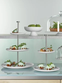 etagere 3-stufig, flach