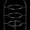 etagere 3-stufig, für dessertteller