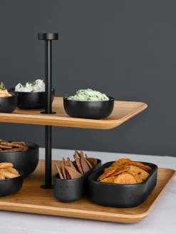 etagere 2-stufig, rechteckig