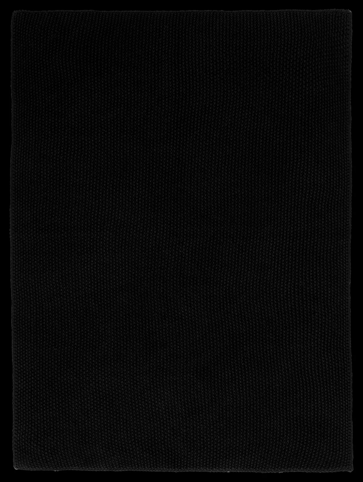 geschirrtuch gestrickt, schwarz