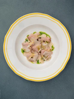 gourmetteller mit fahne