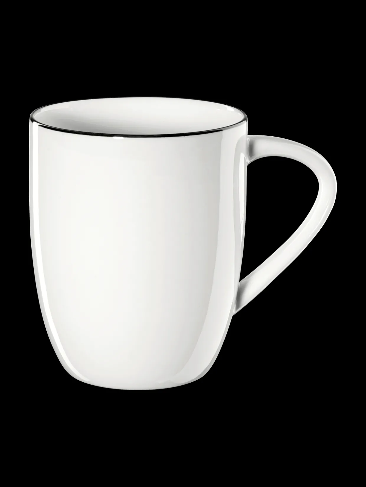 henkelbecher, ligne noire