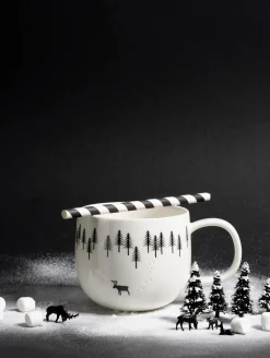 henkelbecher, snow tracks