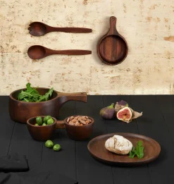 holzteller, akazie, m