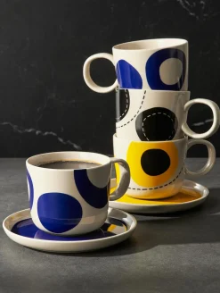 kaffeetasse mit unterteller, la mer