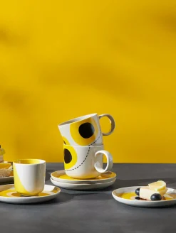 kaffeetasse mit unterteller, la mer