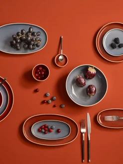 platte, oval, lobster