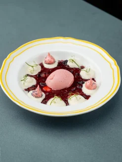 suppenteller mit fahne