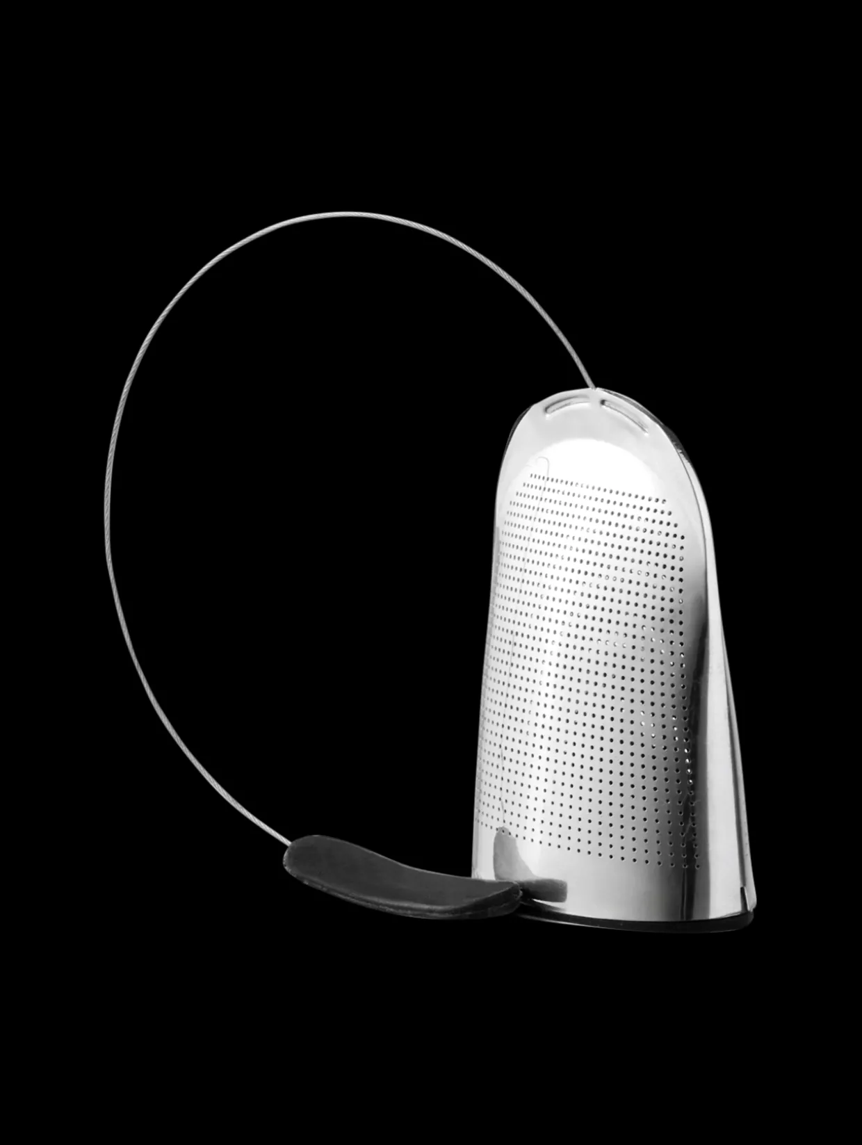 teesieb, edelstahl und silikon