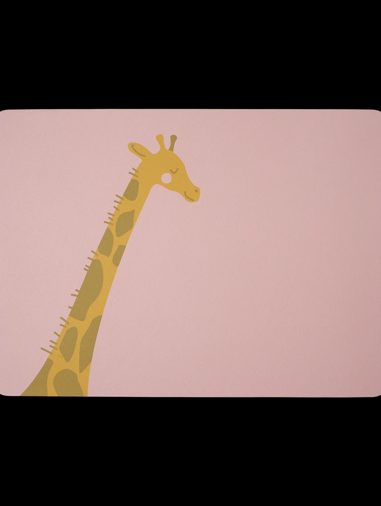 tischset, giraffe gisèle