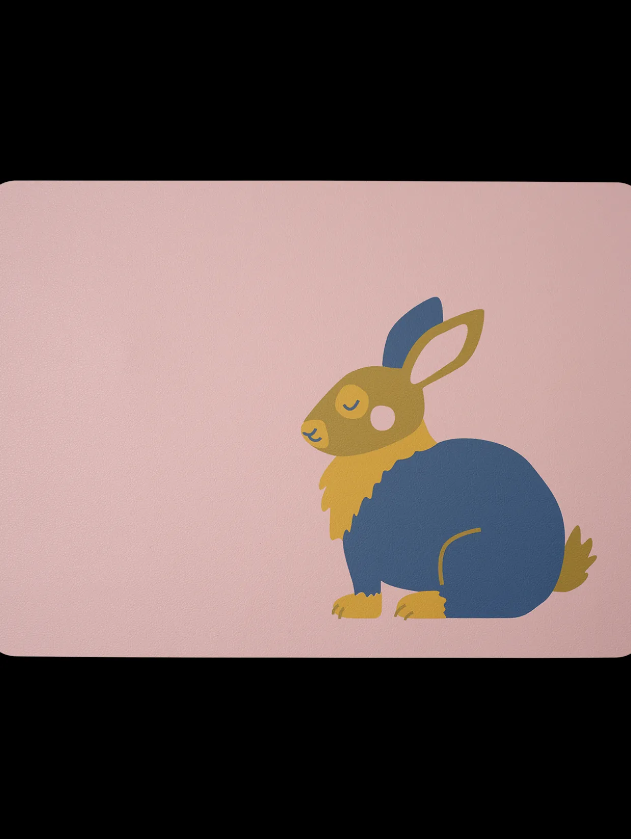 tischset, kaninchen karla