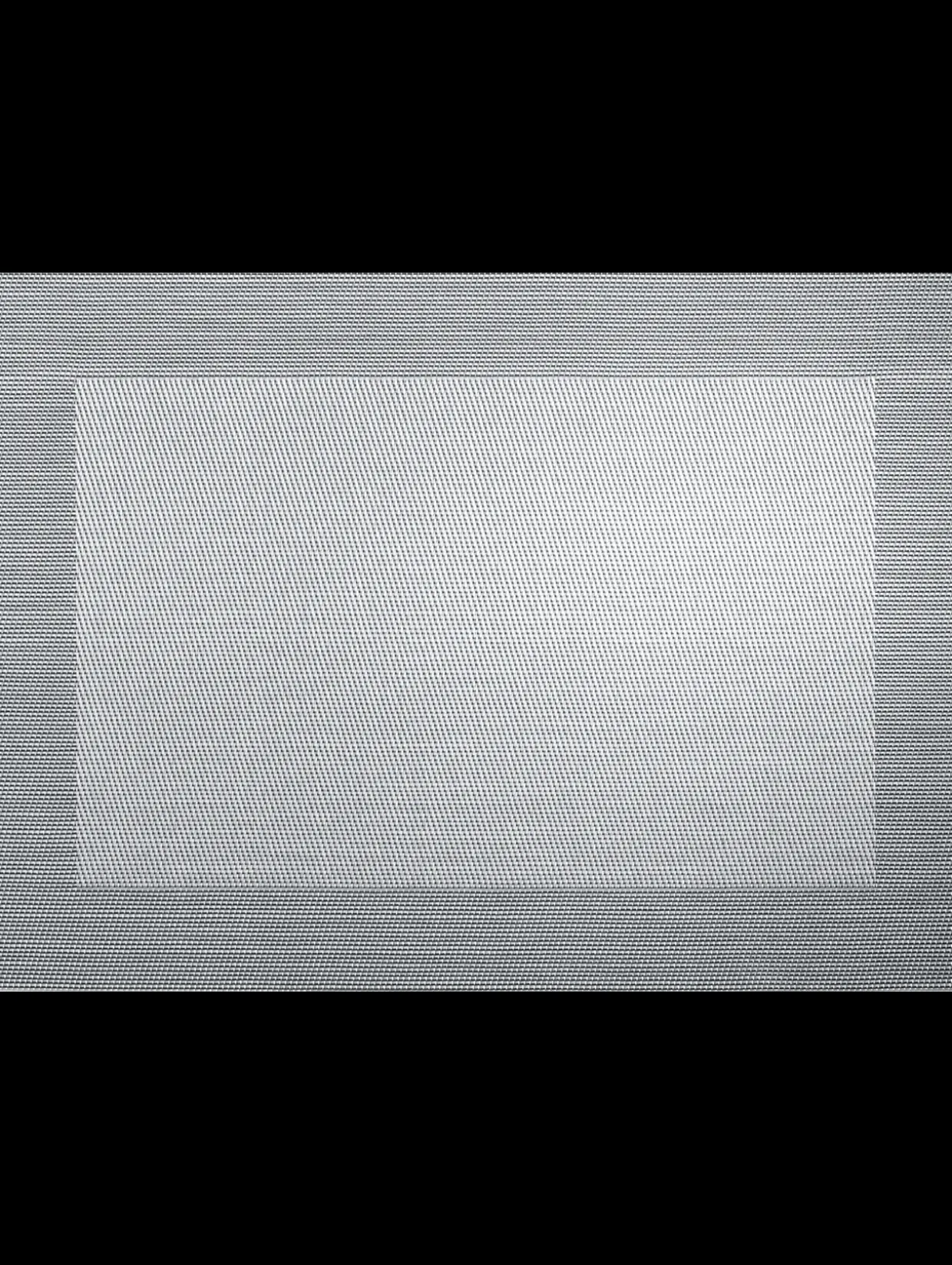 tischset, silver black metalli