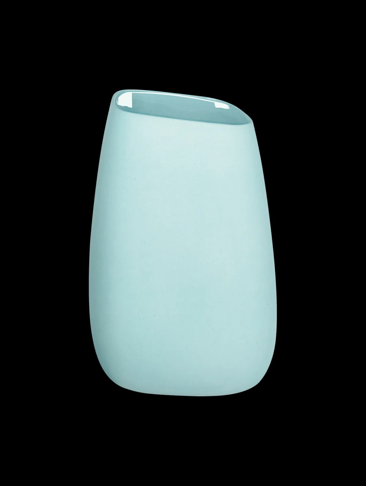 vase, aqua