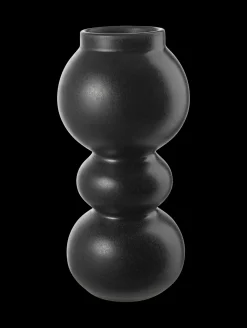 vase, black iron