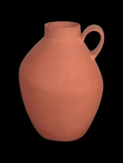 vase, rust