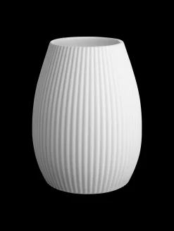 vase, weiß