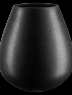 vase xl, black iron