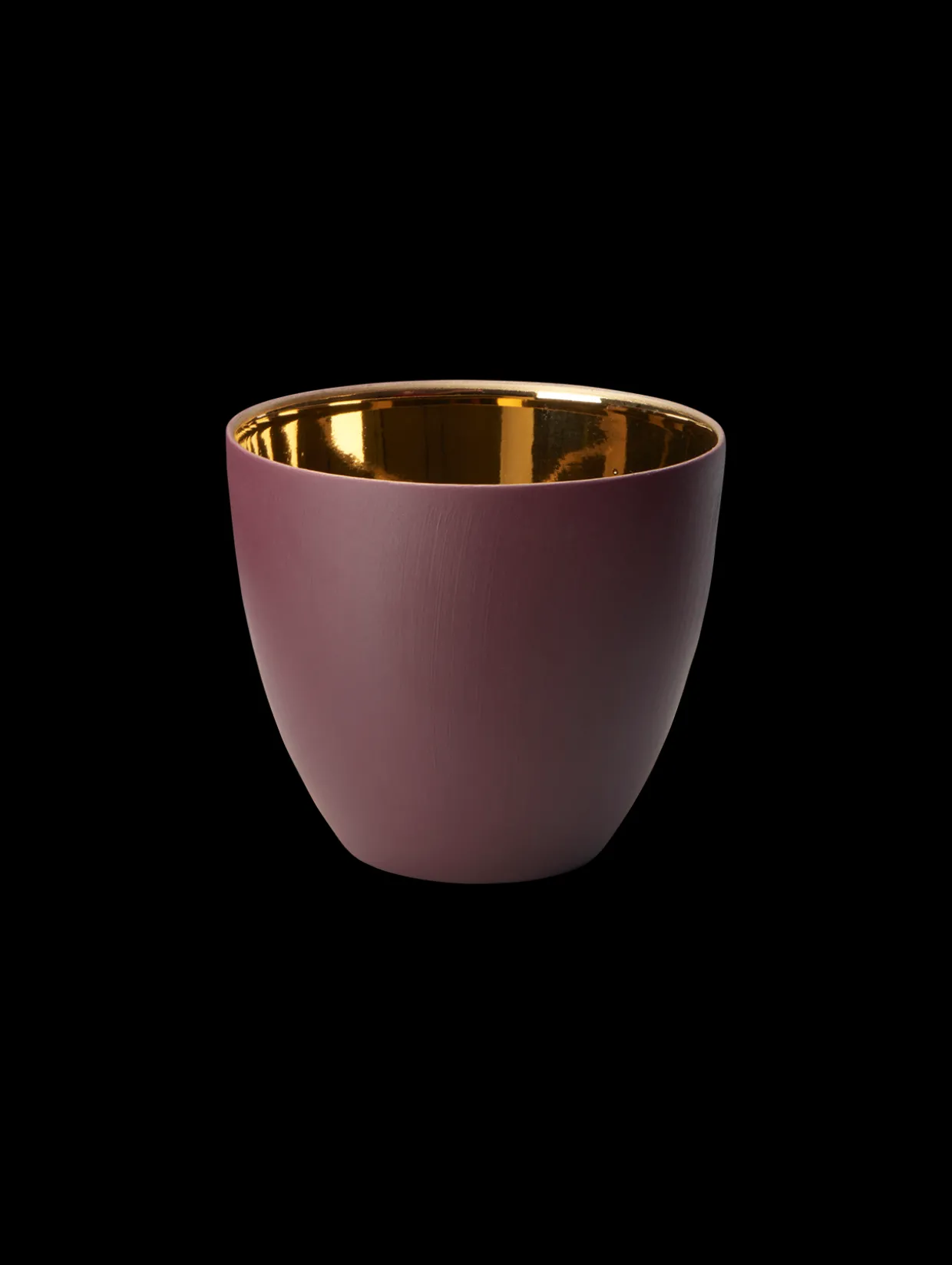 windlicht brombeer/gold